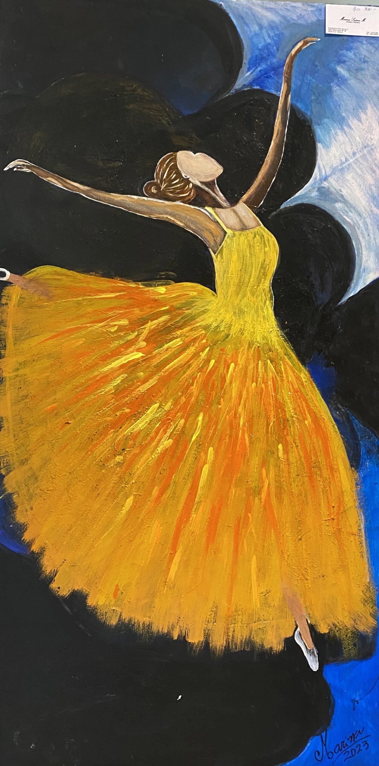 Bailarina alegre